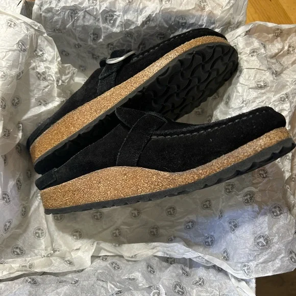 Buckley Black Suede Birkenstock - Picture 4 of 6